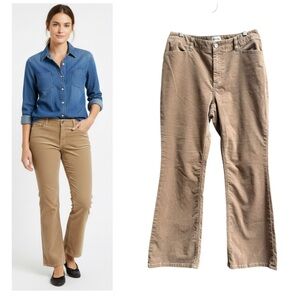 Chico’s Women’s Corduroy Bootcut Pants Jeans Chico’s 1.5 Size 10 Medium 29”